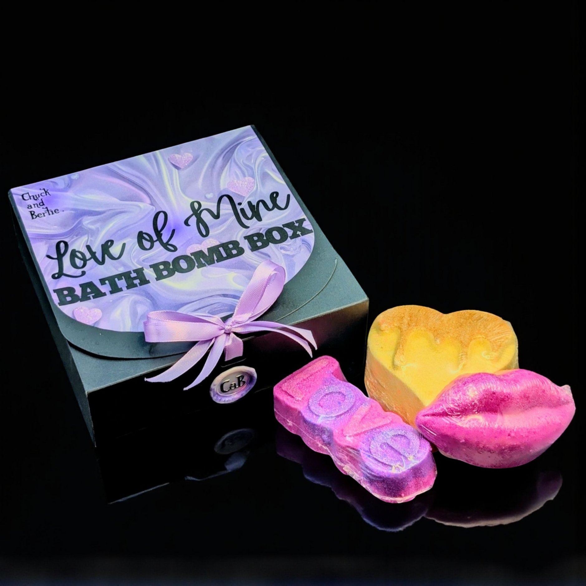 LOVE OF MINE Large Bath Bomb Box – Chuck and Bertie