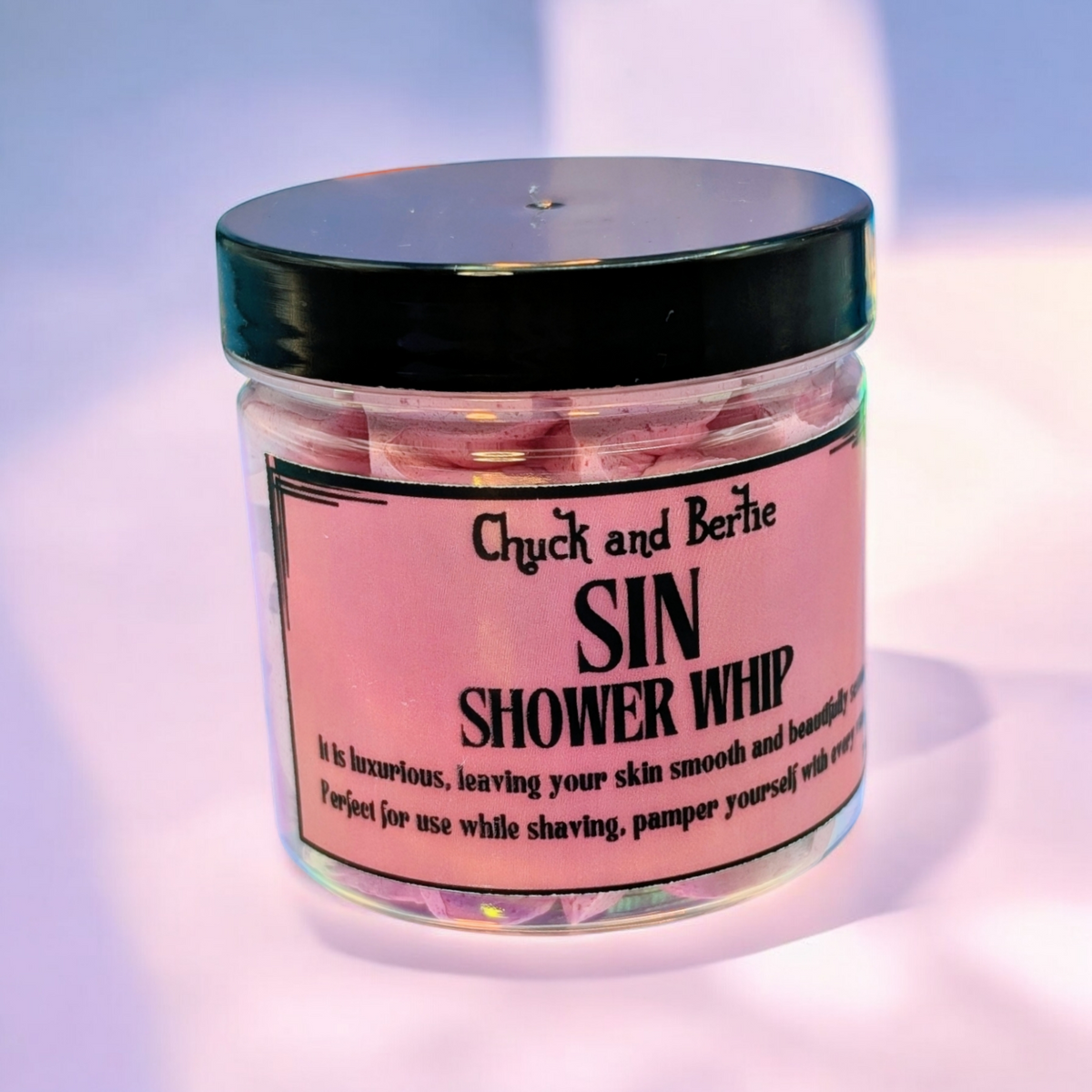 SIN Shower Whip 200g Jar (FOR HIM)