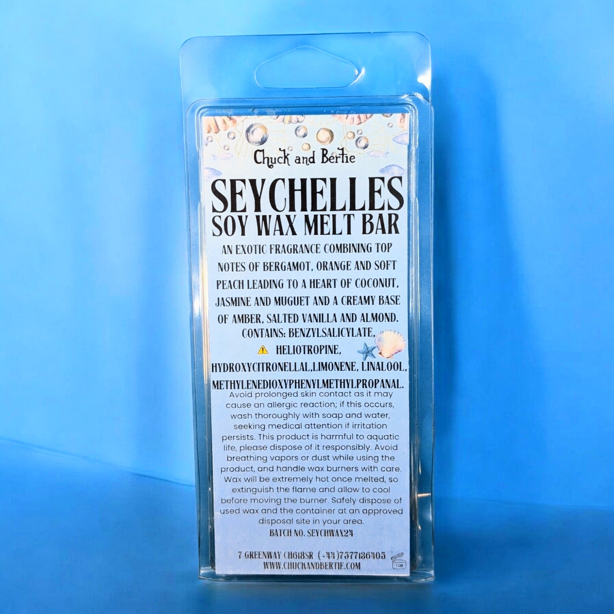 Seychelles Soy Wax Bar