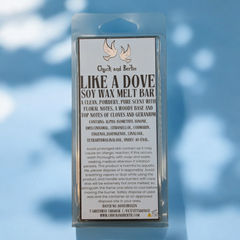 Like A Dove Soy Wax Bar